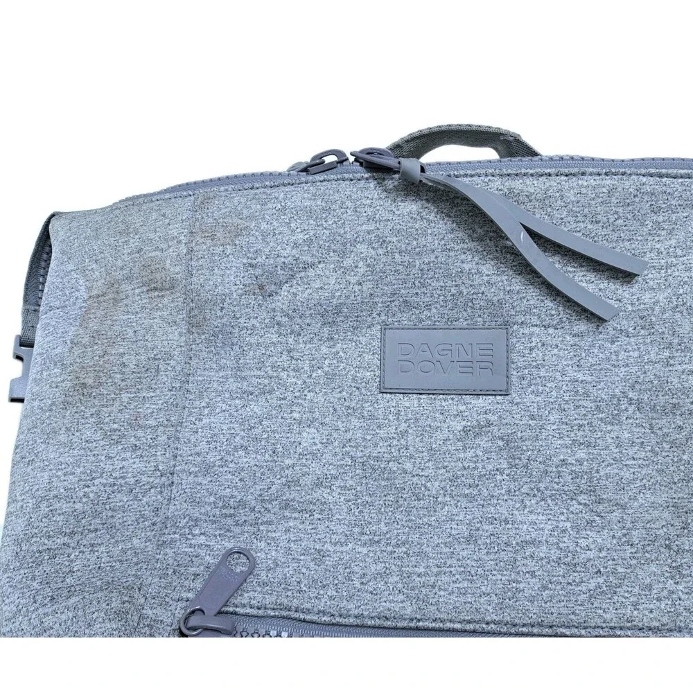 Dagne Dover Backpack Indi Diaper Bag Heather Grey Travel Pack Baby Sack Large